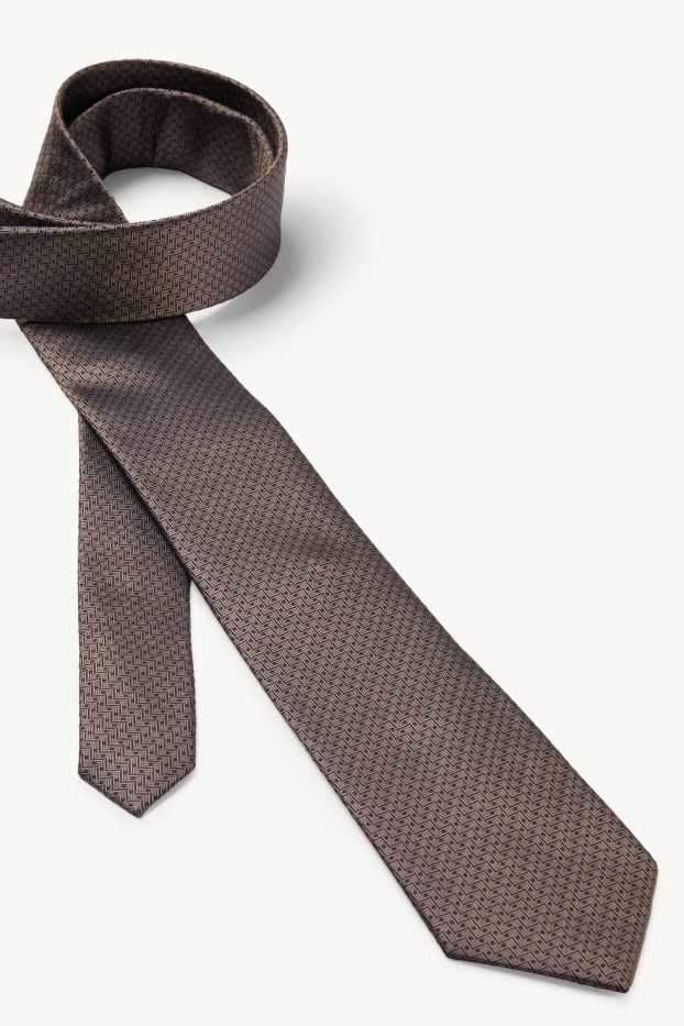 Uomo - Cravatta - marrone