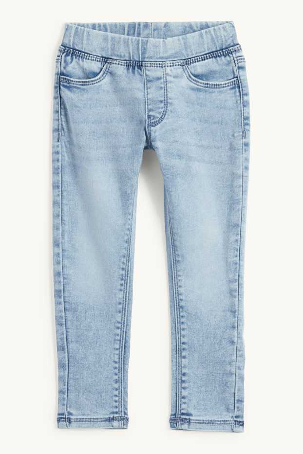 Bambine - Skinny jeans - jeans azzurro