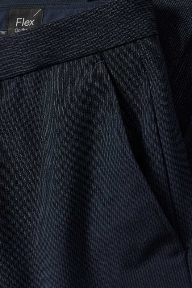 Bărbați - Pantaloni modulari - body fit - Flex - LYCRA® - Mix & Match - albastru închis