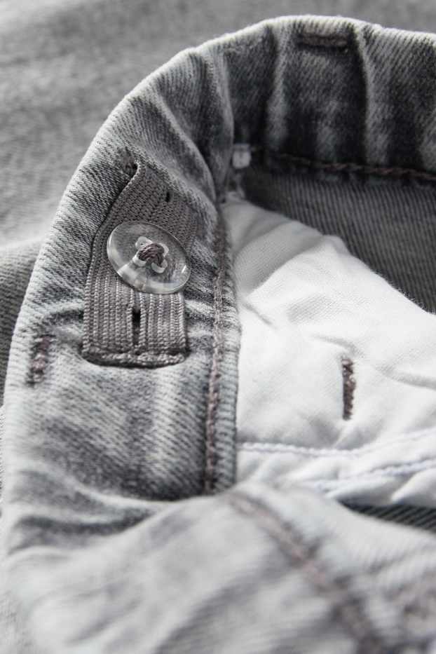 Bambine - Jeans a gamba larga - jeans grigio chiaro
