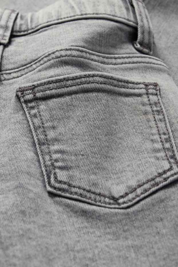 Bambine - Jeans a gamba larga - jeans grigio chiaro