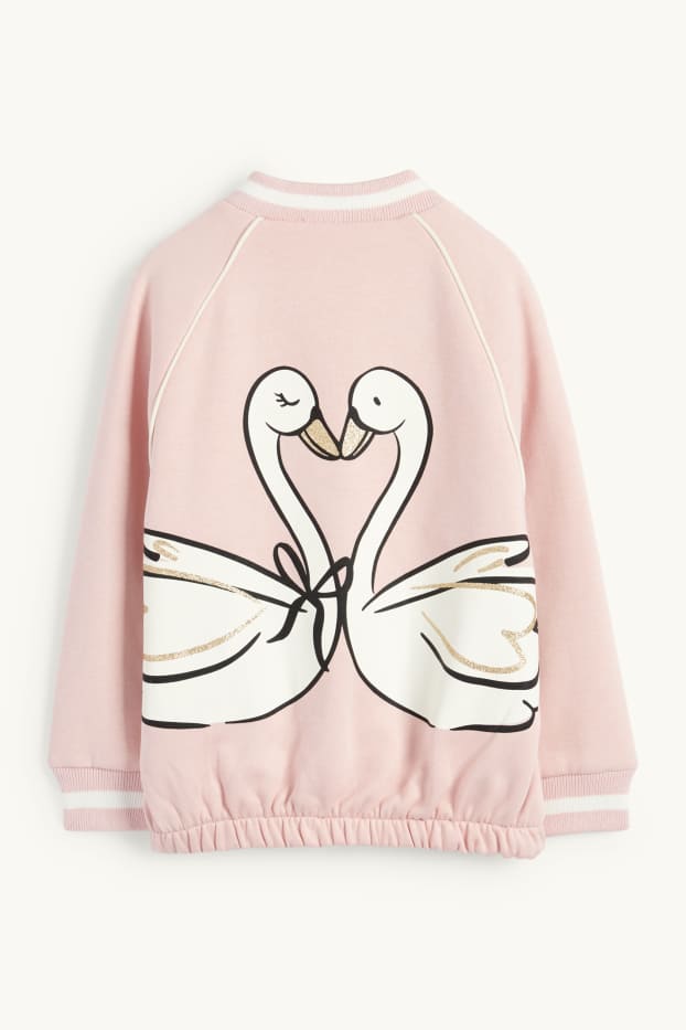 Enfants filles - Cycle - veste campus - rose