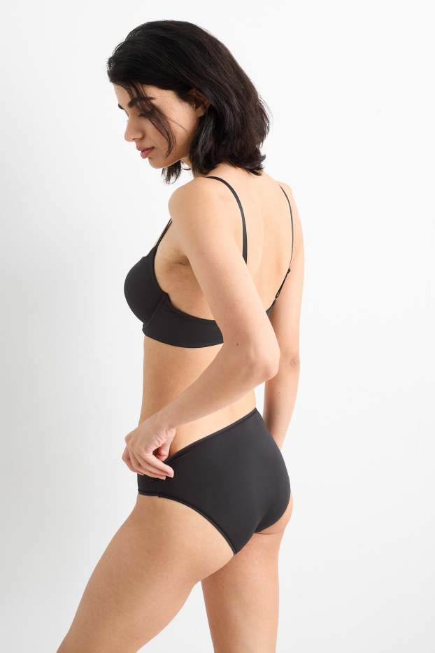 Donna - Confezione da 3 - slip - nero