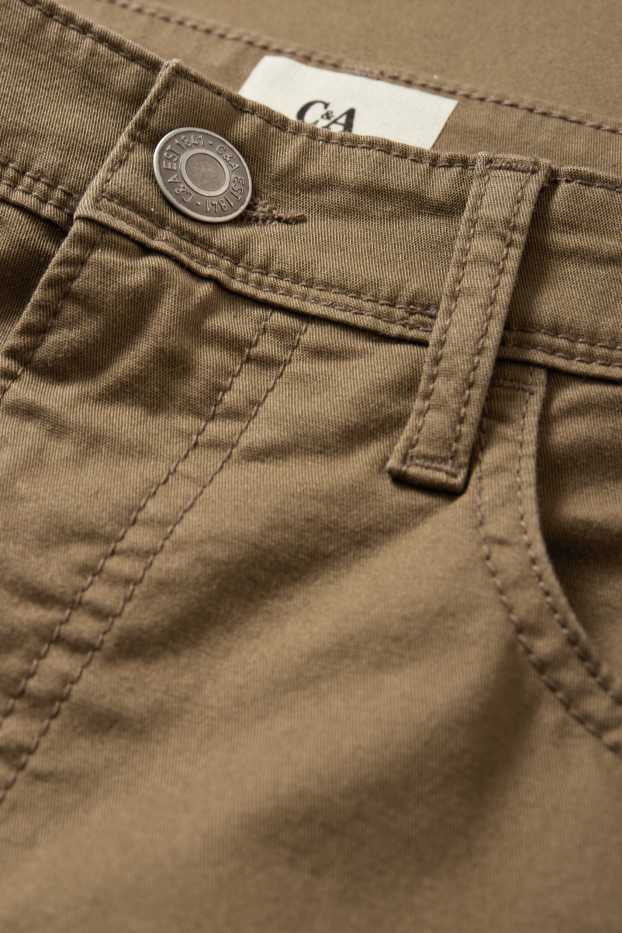 Home - Pantalons - regular fit - caqui