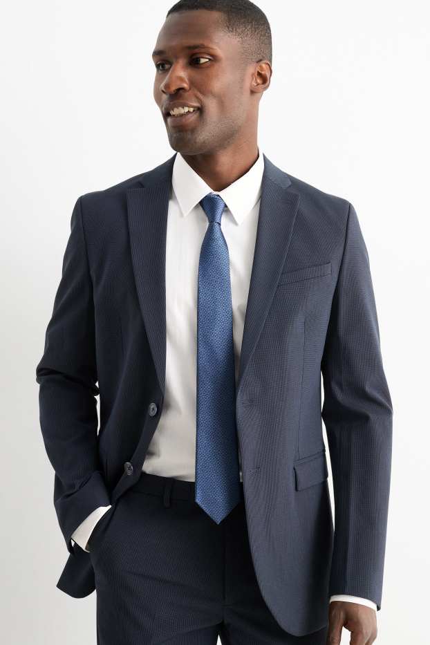 Pánské - Kravata - modrá