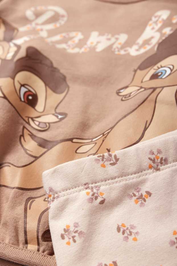 Baby Mädchen - Bambi - Baby-Outfit - 3 teilig - braun