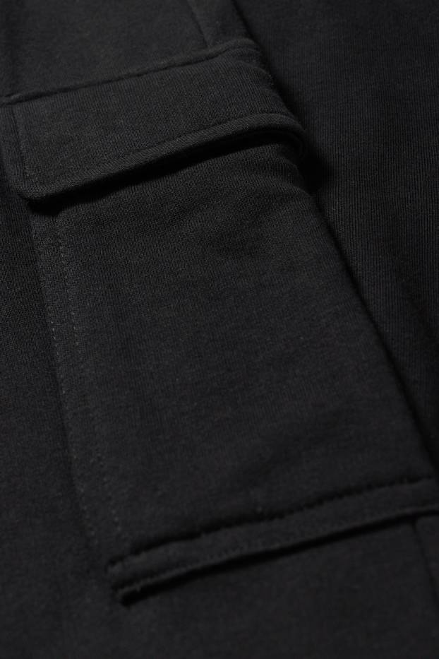 Enfants filles - Pantalon de jogging cargo - noir