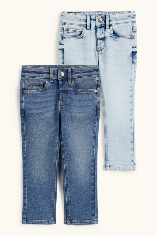 Bambini - Confezione da 2 - straight jeans - jeans blu