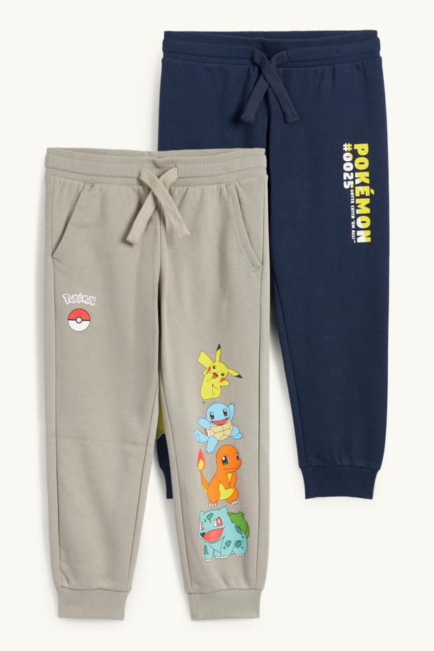 Kinder Jungen - Multipack 2er - Pokémon - Jogginghose - dunkelblau