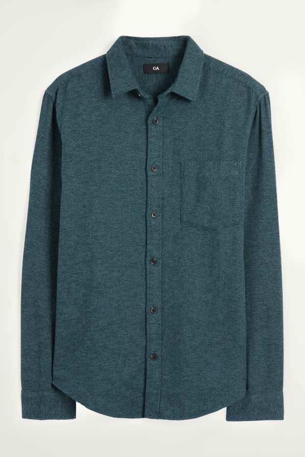 Herren - Hemd - Regular Fit - Kent - grün