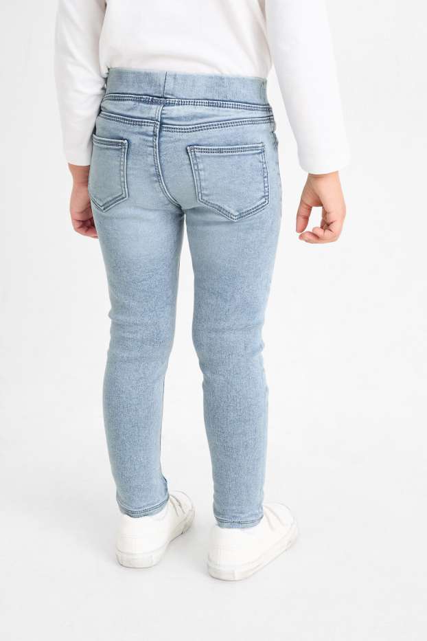 Bambine - Skinny jeans - jeans azzurro