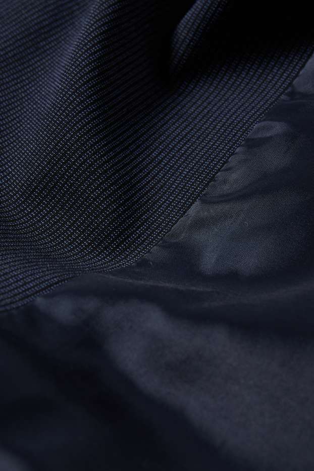 Uomo - Gilè coordinabile - slim fit - Flex - LYCRA® - Mix & Match - blu scuro