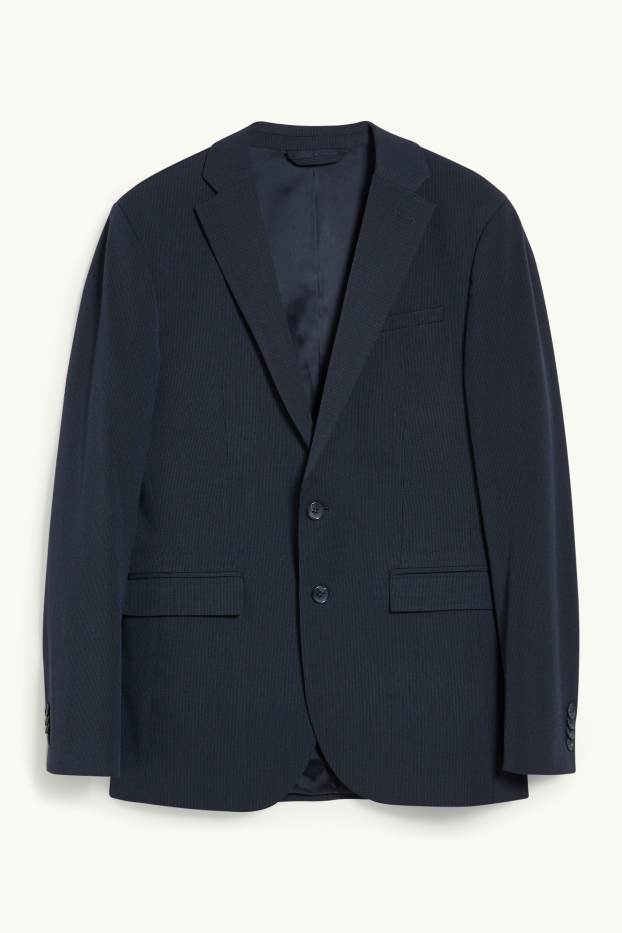 Uomo - Giacca coordinabile - slim fit - Flex - LYCRA® - Mix & Match - blu scuro