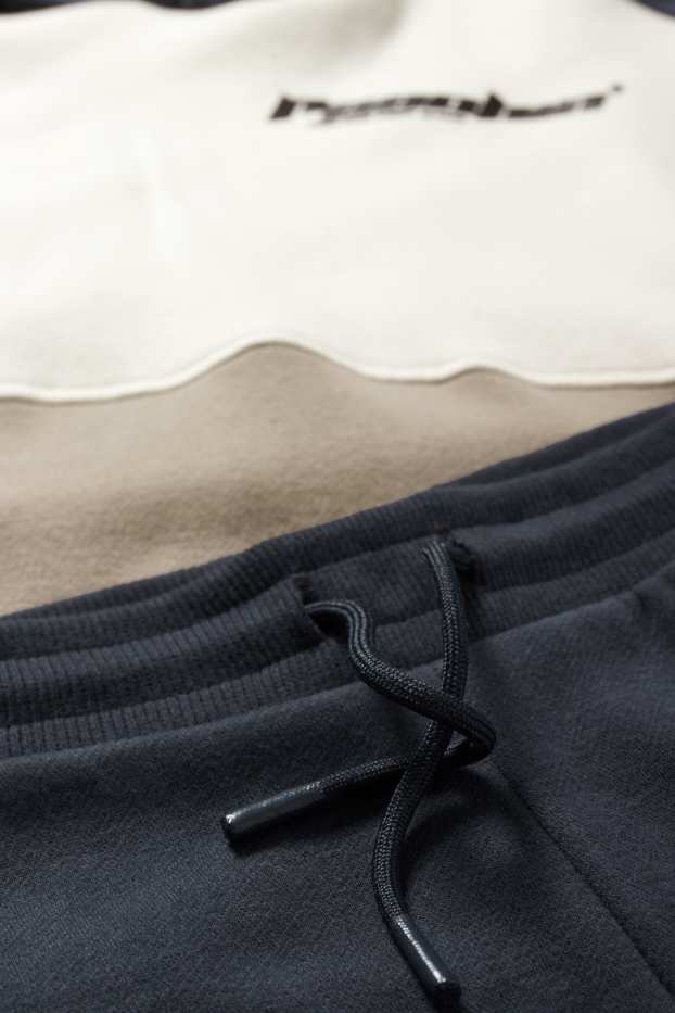 Děti - chlapci - Gaming - souprava - mikina s kapucí a teplákové kalhoty - 2dílná - tmavomodrá