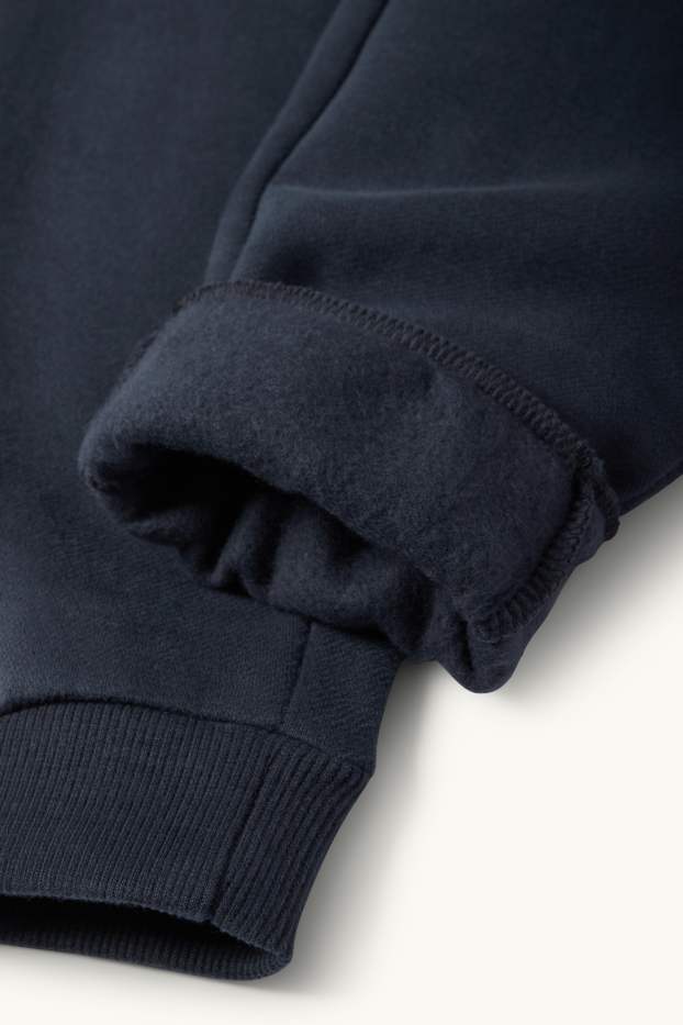 Děti - chlapci - Gaming - souprava - mikina s kapucí a teplákové kalhoty - 2dílná - tmavomodrá