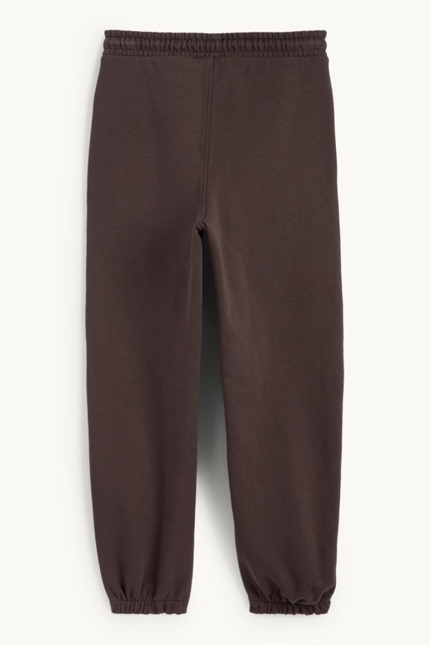 Kinder Buben - Jogginghose - dunkelbraun