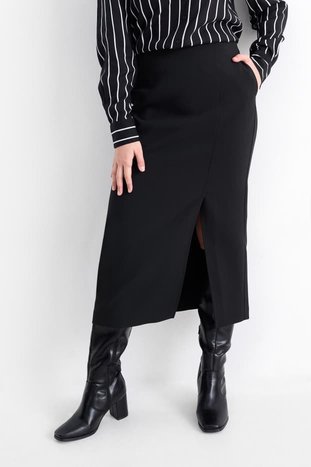 Femmes - Jupe crayon - noir