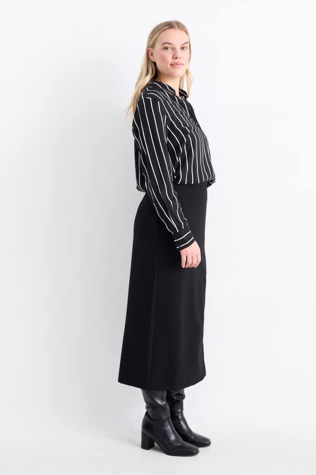 Femmes - Jupe crayon - noir