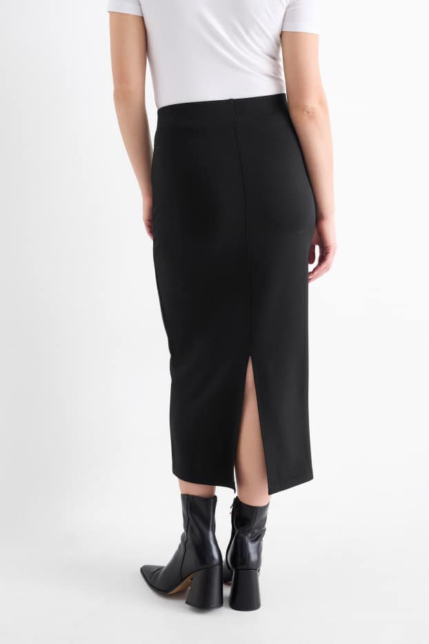 Dames - Kokerrok - zwart