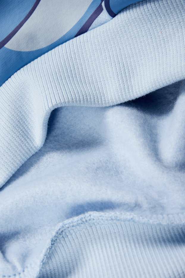 Enfants filles - Lilo & Stitch - sweat - bleu clair