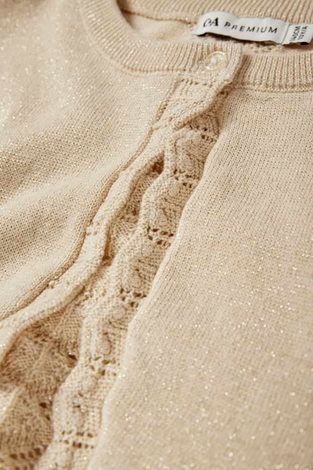 Kinder Mädchen - Bolero - beige