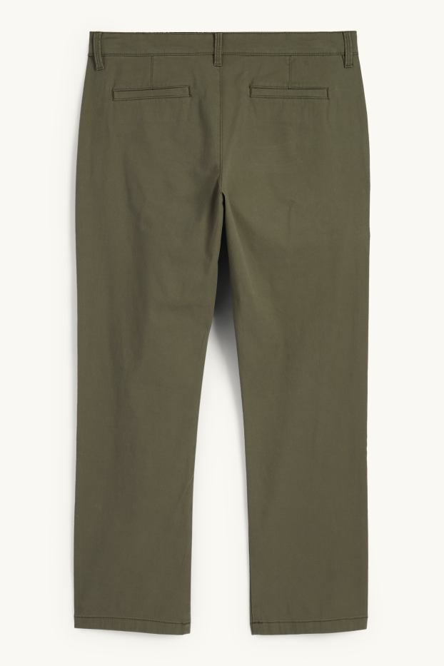 Hommes - Chino - regular fit - vert