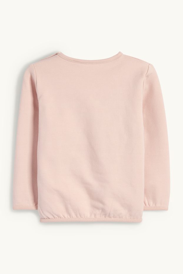 Bébés filles - Panda - sweat bébé - rose
