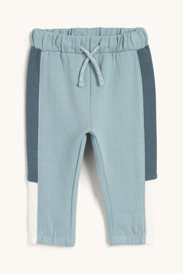 Baby: jongens - Bugs bunny - babyoutfit - 2-delig - turquoise