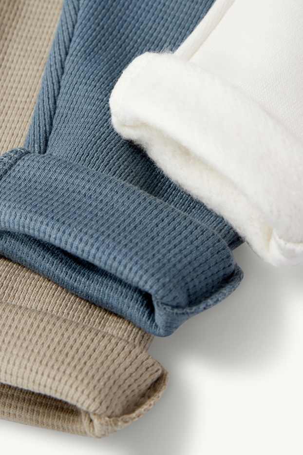 Nadó nen - Paquet de 3 - coala - pantalons de xandall per a nadó - caqui