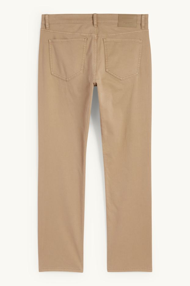 Bărbați - Pantaloni - slim fit - Flex - LYCRA® - taupe