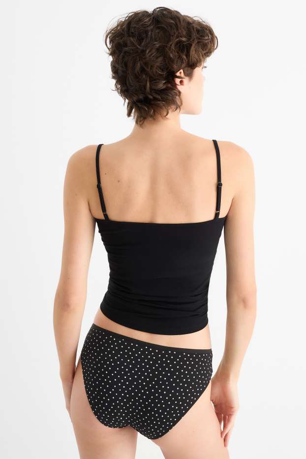 Damen - Multipack 4er - Slip - schwarz