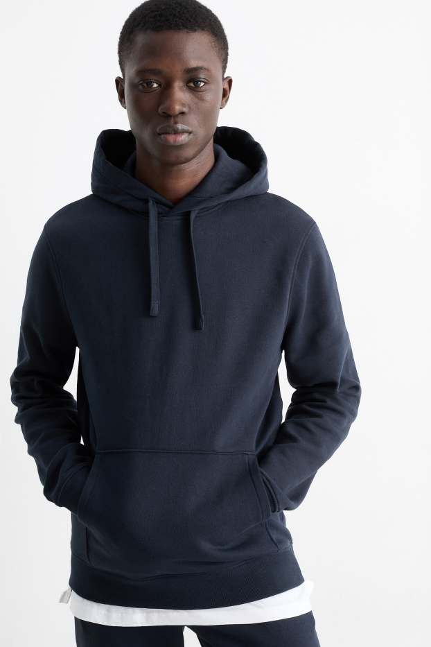 Herren - Hoodie - dunkelblau