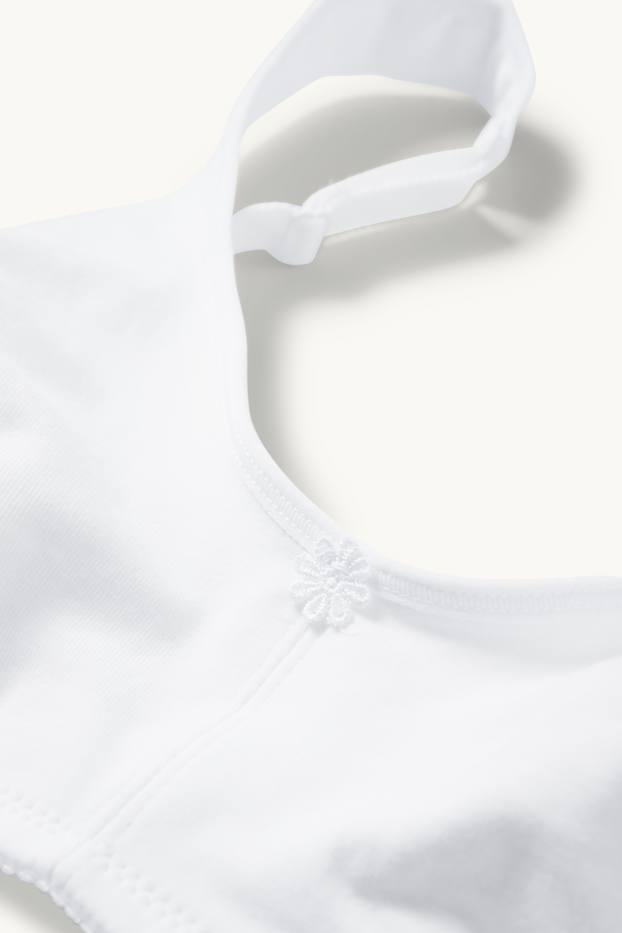 Dames - BH zonder beugels - wit