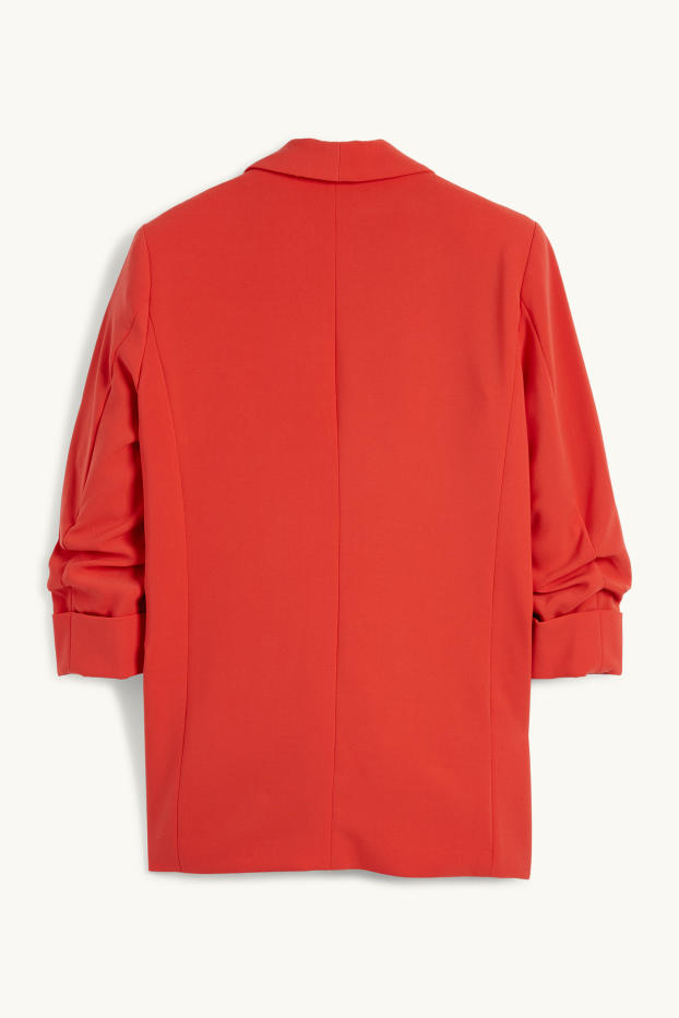 Damen - Business-Blazer - Relaxed Fit - dunkelorange