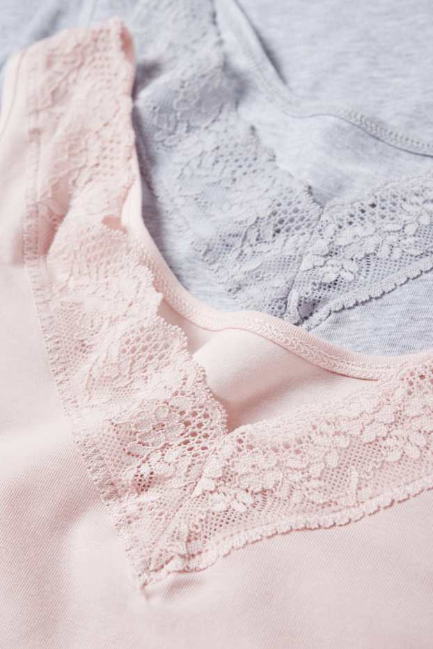 Dámské - Multipack 2 ks - košilka - růžová