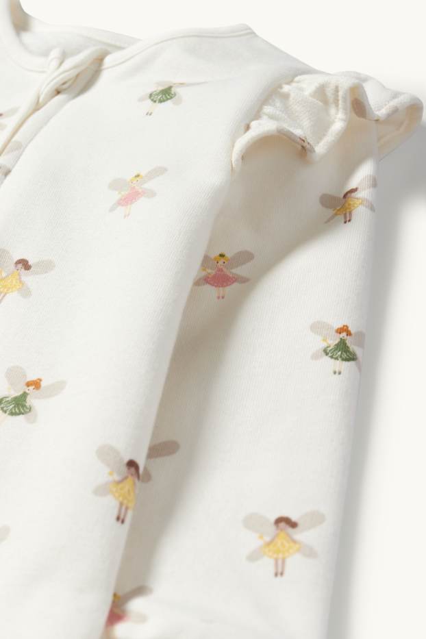 Bébés filles - Fées - pyjama bébé - blanc crème