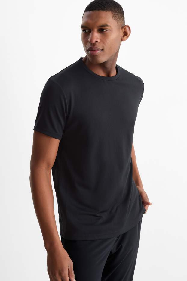 Heren - Sportshirt - zwart