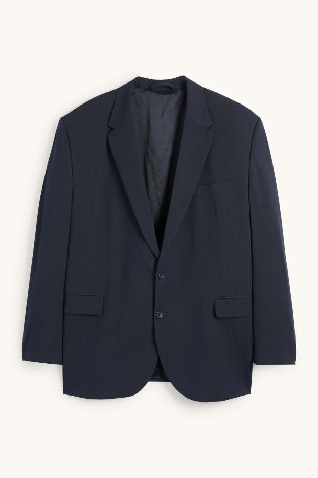 Hommes - Veste de costume - regular fit - Flex - bleu foncé