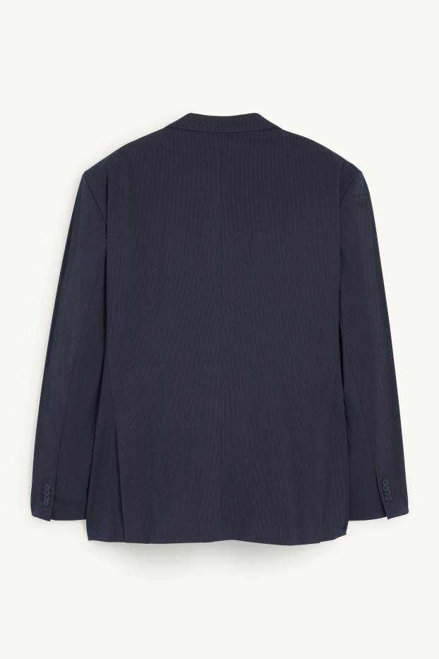 Hommes - Veste de costume - regular fit - Flex - bleu foncé