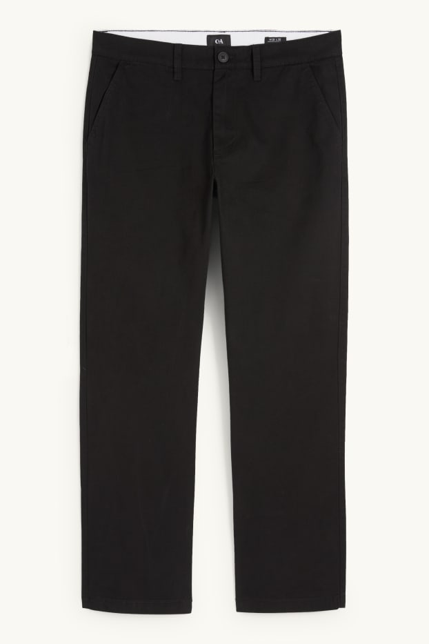 Herren - Chino - Regular Fit - schwarz