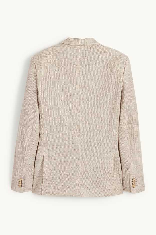 Home - Americana - regular fit - Flex - estructurada - beix clar