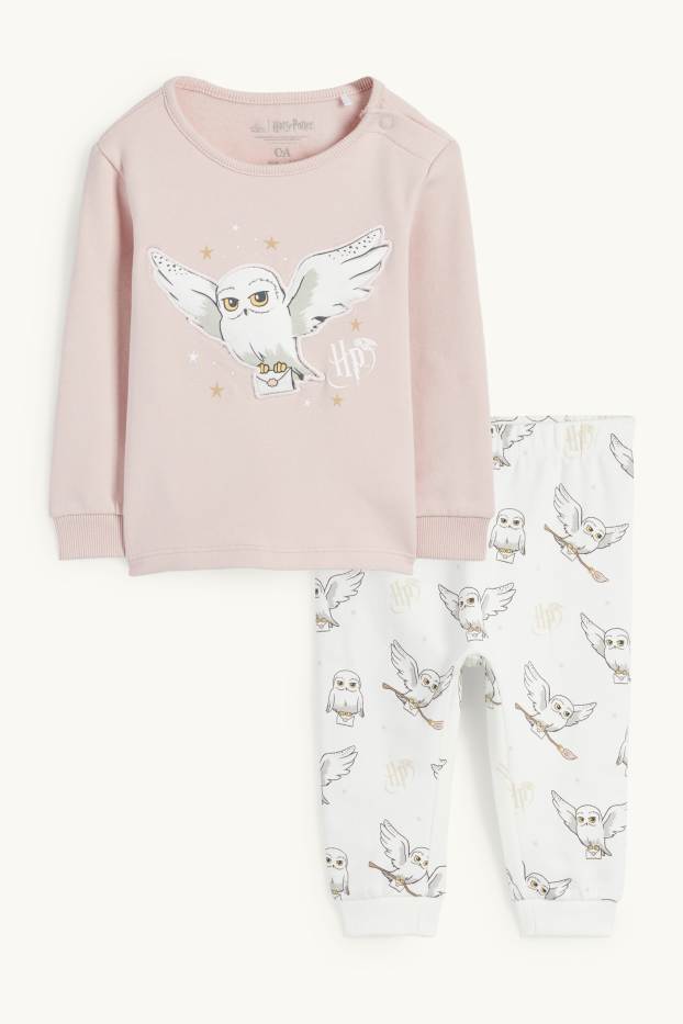 Baby Girls - Harry Potter - baby outfit - 2 piece - rose