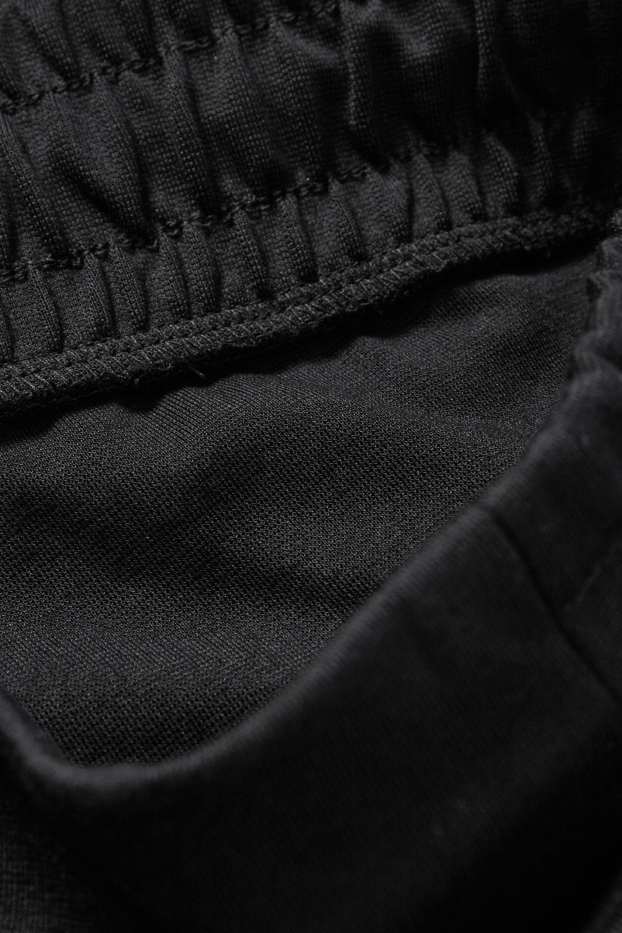 Herren - Cargo-Jogginghose - schwarz