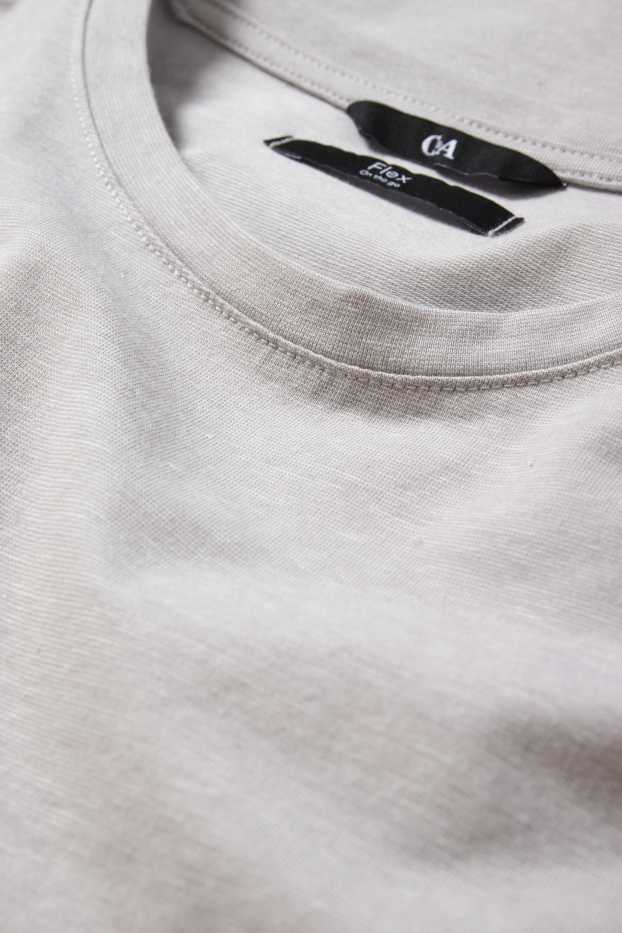 Home - Samarreta de màniga curta - slim fit - Flex - gris
