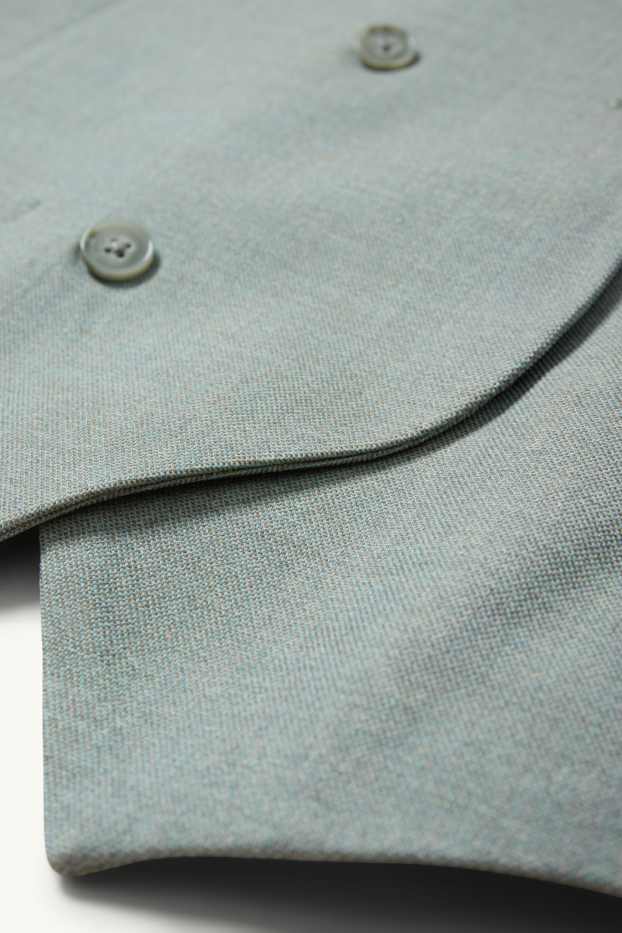 Herren - Baukasten-Weste - Slim Fit - hellgrün
