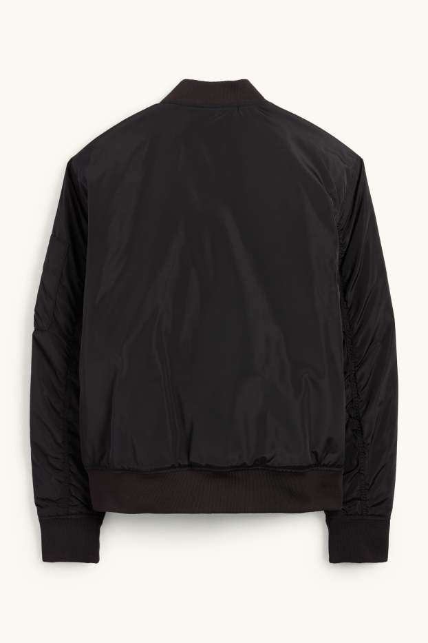 Herren - Bomberjacke - schwarz