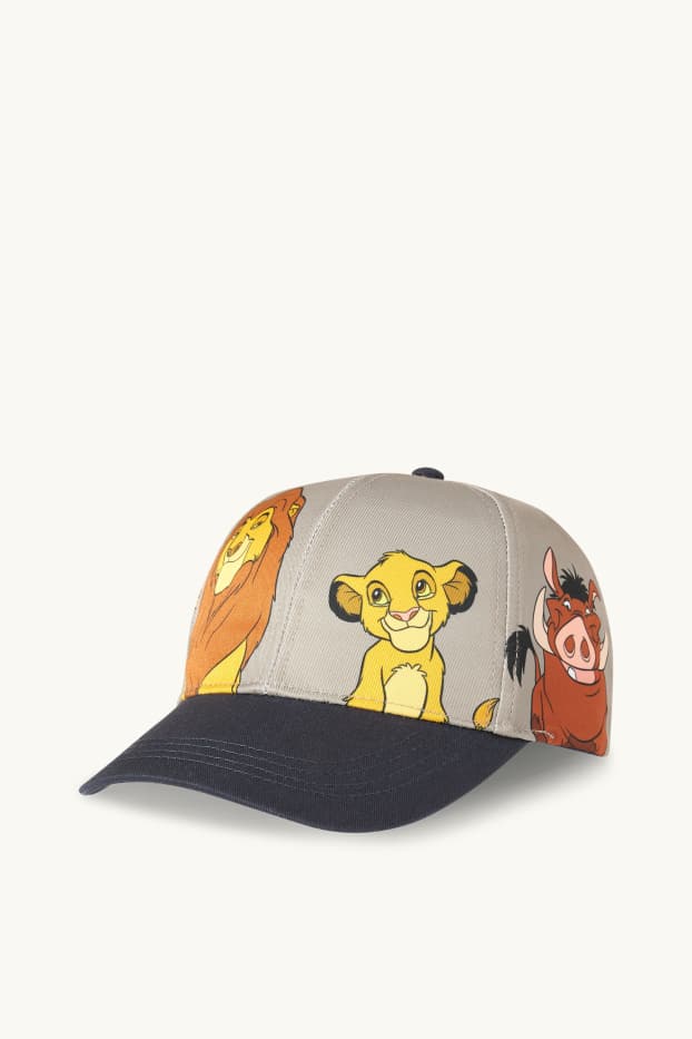 Kinder Buben - Der König der Löwen - Baseballcap - hellgrau