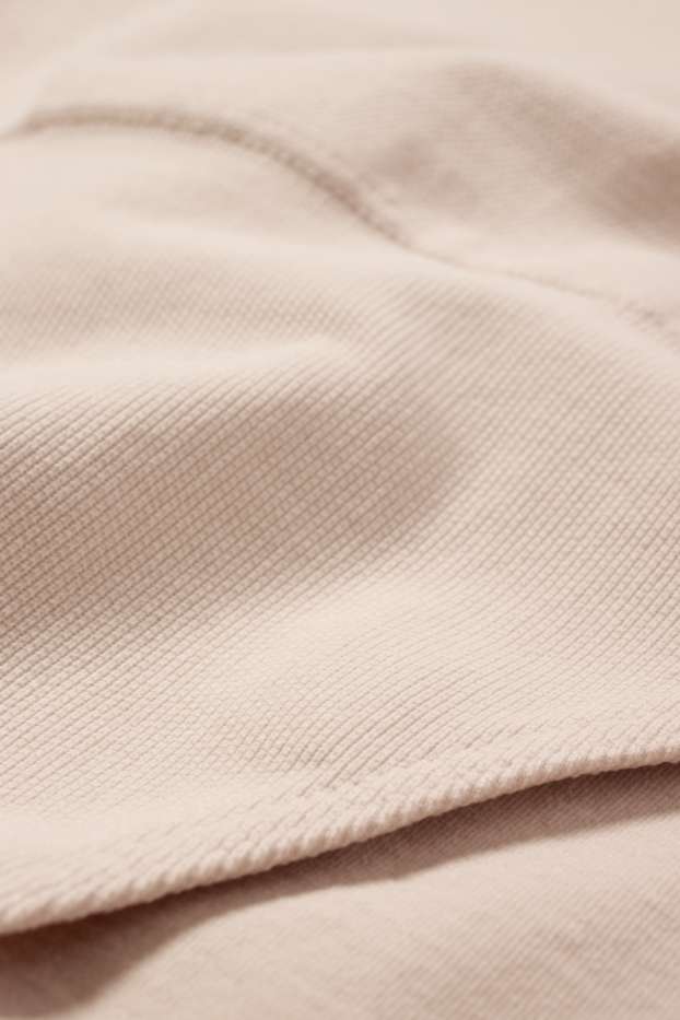 Femmes - Culotte gainante - sans coutures - beige clair