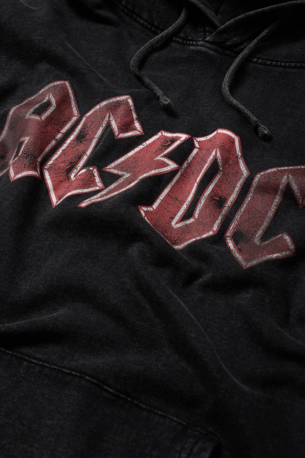 Men - Hoodie - AC/DC - dark gray