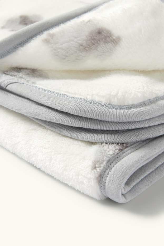 Baby Boys - Little sheep - baby blanket - 100 x 85 cm - cremewhite